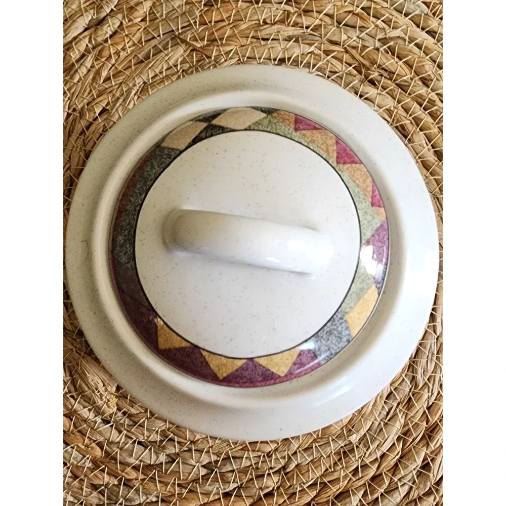 Studio Nova Palm Desert Y2216 Sugar Bowl Lid Nancy Green Vintage Thailand